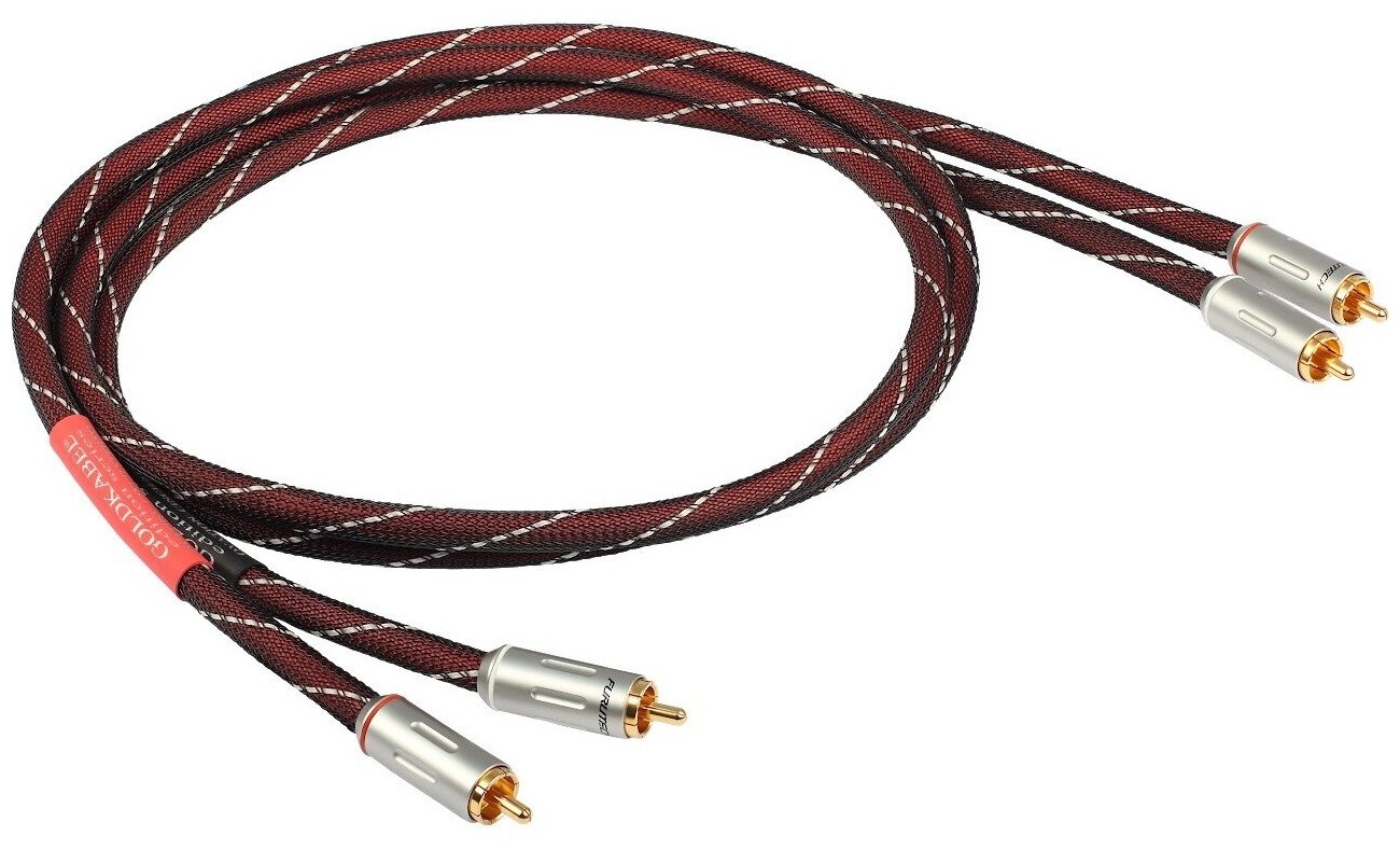 Межблочный аудио кабель Goldkabel Ovation Cinch 1m