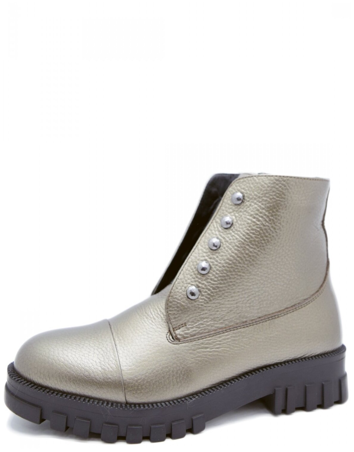 Купить Francesco Donni P317290451650-17MV женские ботинки бронзовыйнатуральная кожа зима за 5310р. с доставкой