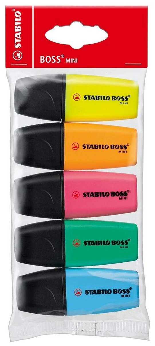  - STABILO BOSS MINI 5 , 2-5