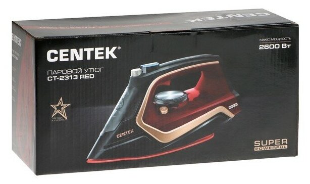 Утюг Centek CT-2313 RED - фотография № 15