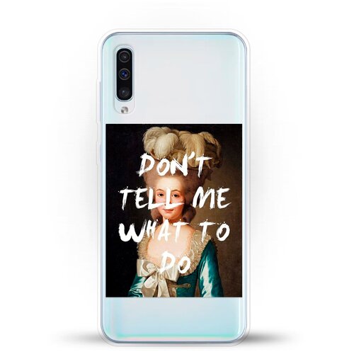 фото Силиконовый чехол не указывай на samsung galaxy a50 andy & paul