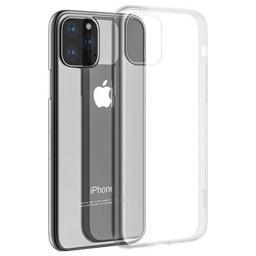 фото Чехол силиконовый iphone 11 pro, hoco, light series tpu, прозрачный