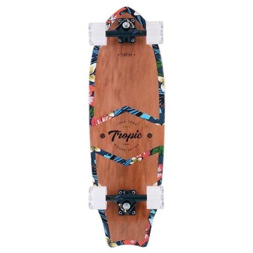 Лонгборд Tempish Tropic T, 31x9, черный/коричневый