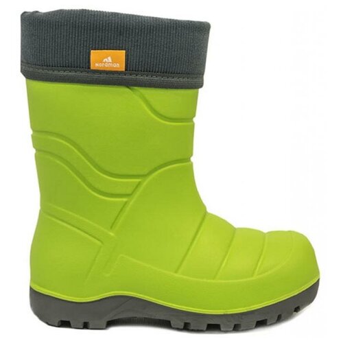 фото Сапоги резиновые для мальчиков, цвет лайм, размер 26-27, бренд nordman, артикул 1-912-g01 flash