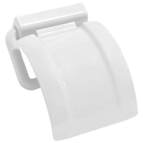 Держатель для туалетной бумаги Комус пластиковый, крепление на шурупах