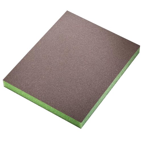 Siasponge soft губка двусторонняя 98х120х13 мм superfine P600 зеленая 20 штуп 2531₽