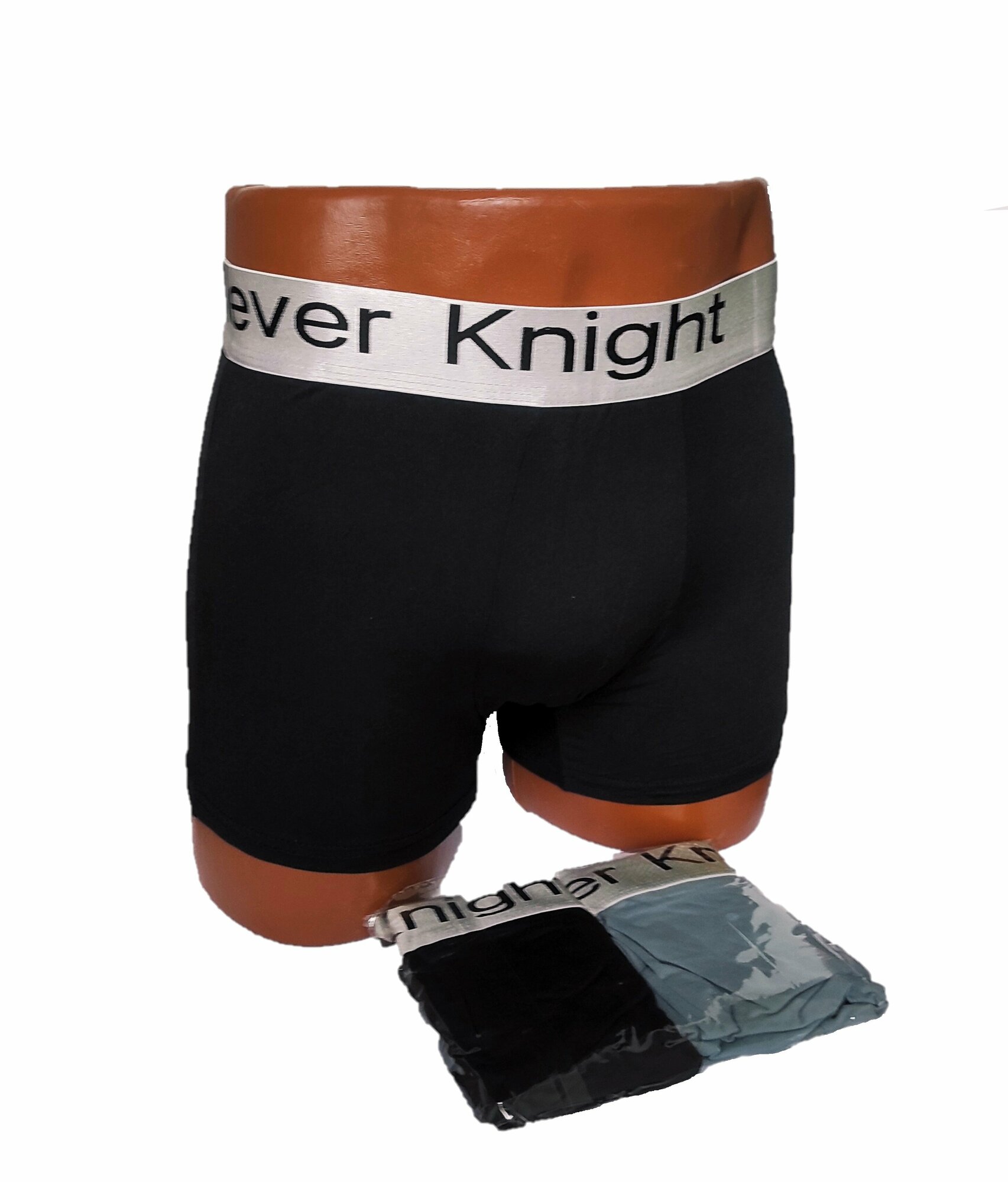 Трусы Clever Knight Мужские трусы-боксеры Clever Knight с белой резинкой