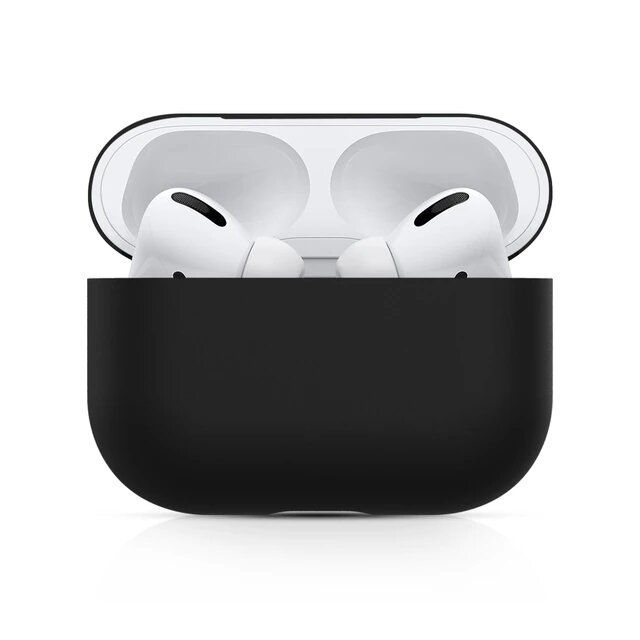 Чехол силиконовый Case Protection для Airpods Pro, черный (20)