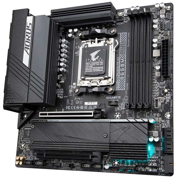 Материнская плата Gigabyte Материнская плата SocketAM5 AMD B650 4xDDR5 ATX AC`97 8ch(7.1) GbLAN RAID+HDMI+DP