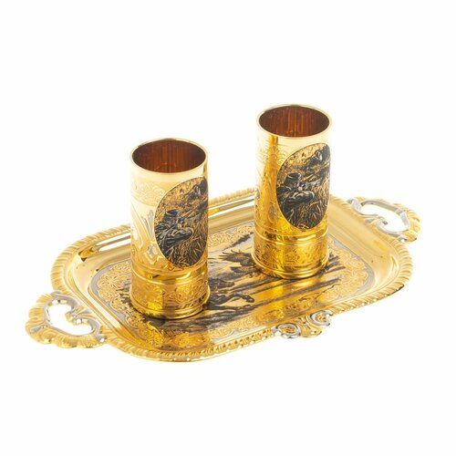 Водочный набор на двоих Охота 50 мл Златоуст 127122 28760₽