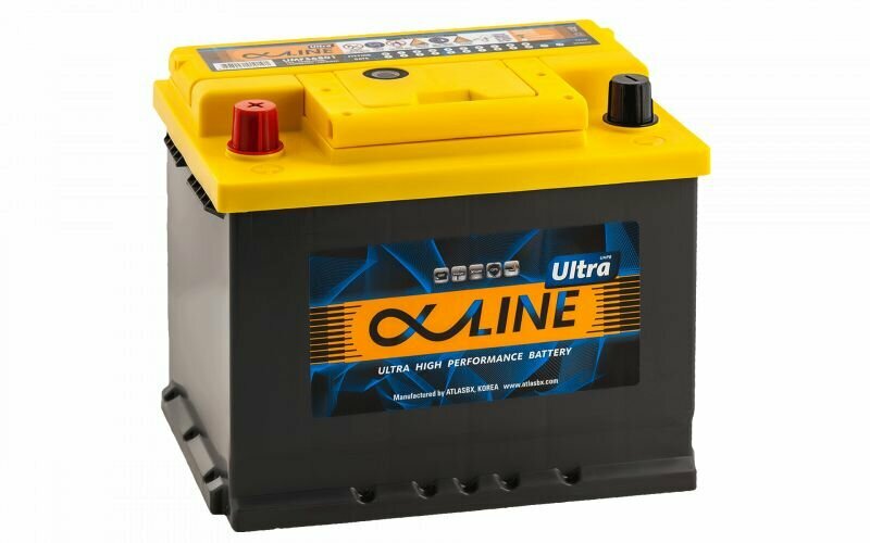 Аккумулятор автомобильный ALPHALINE ULTRA UMF56801 68Ач L+ EN680A 242x175x190 прямой полярности