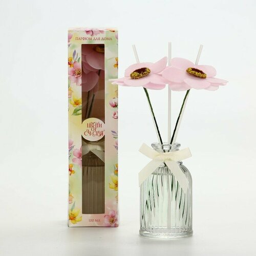 Аромадиффузор Цвети от счастья аромат роза 100 мл 588₽