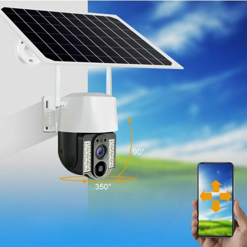 Камера видеонаблюдения с солнечной панелью 2мп V 380 PRO 1080 949900₽