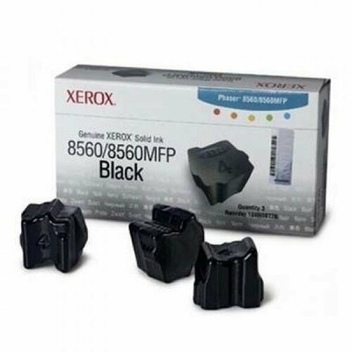 108R00767 Чернила для цветного Xerox Phaser 8560 Black (3 по 1000 стр.) твердые чернила xerox 108r00820 для xerox phaser 8860 xerox phaser 8860mfp черный 14000 стр 1 цвет