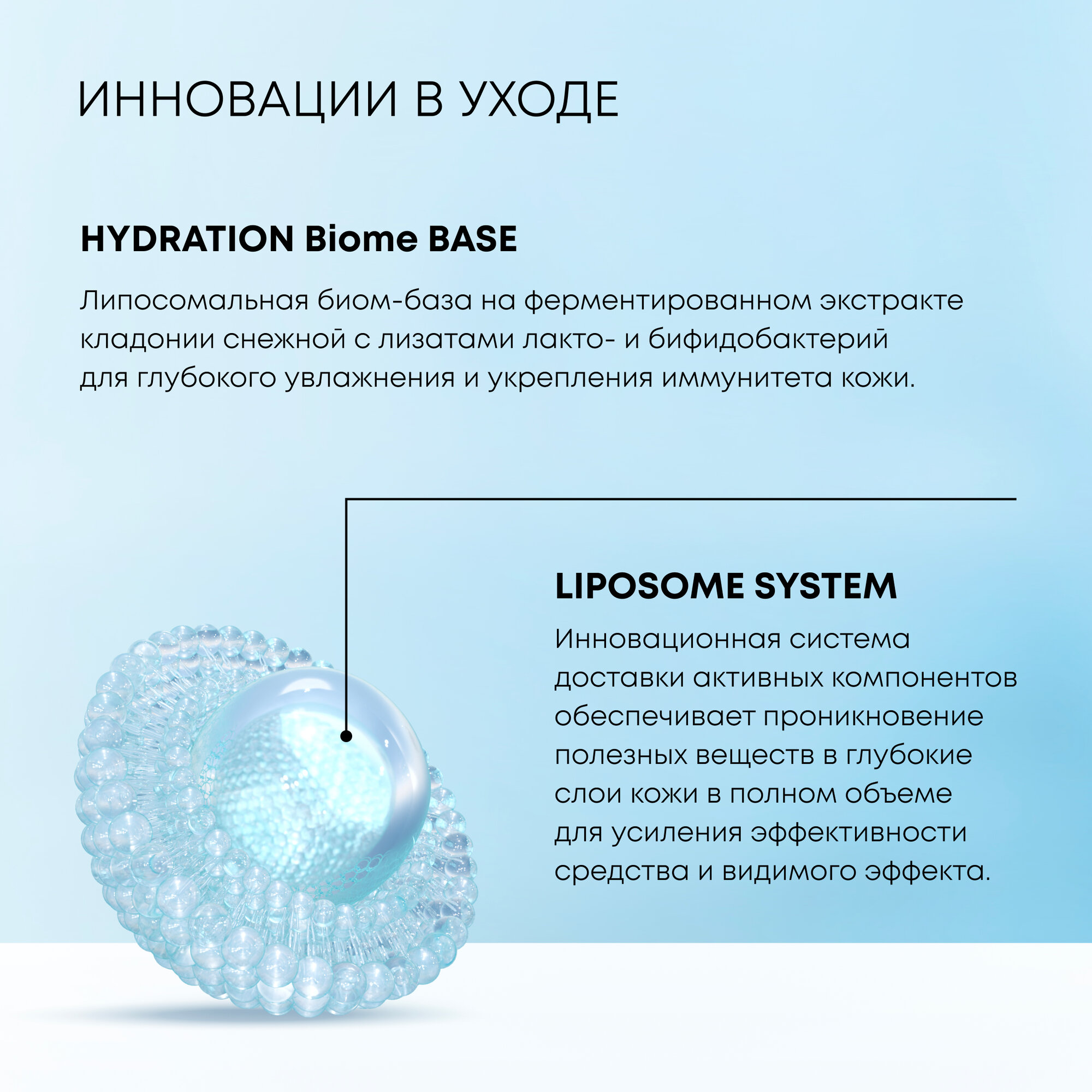 Гиалуроновый гель для умывания Natura Siberica LAB Biome Hydration, 150 мл