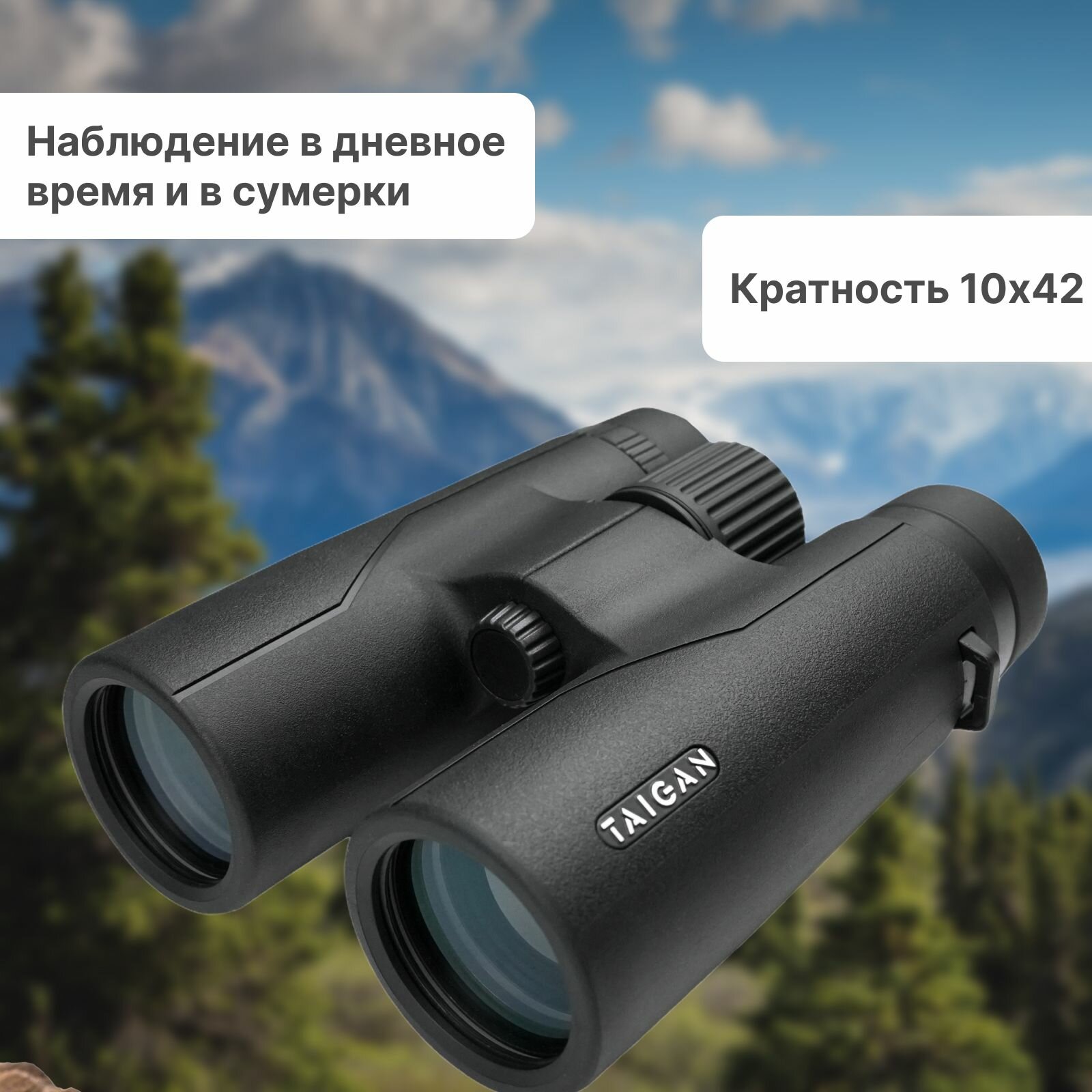 Бинокль Taigan 10X42-12W-RH BR0612W01 HB