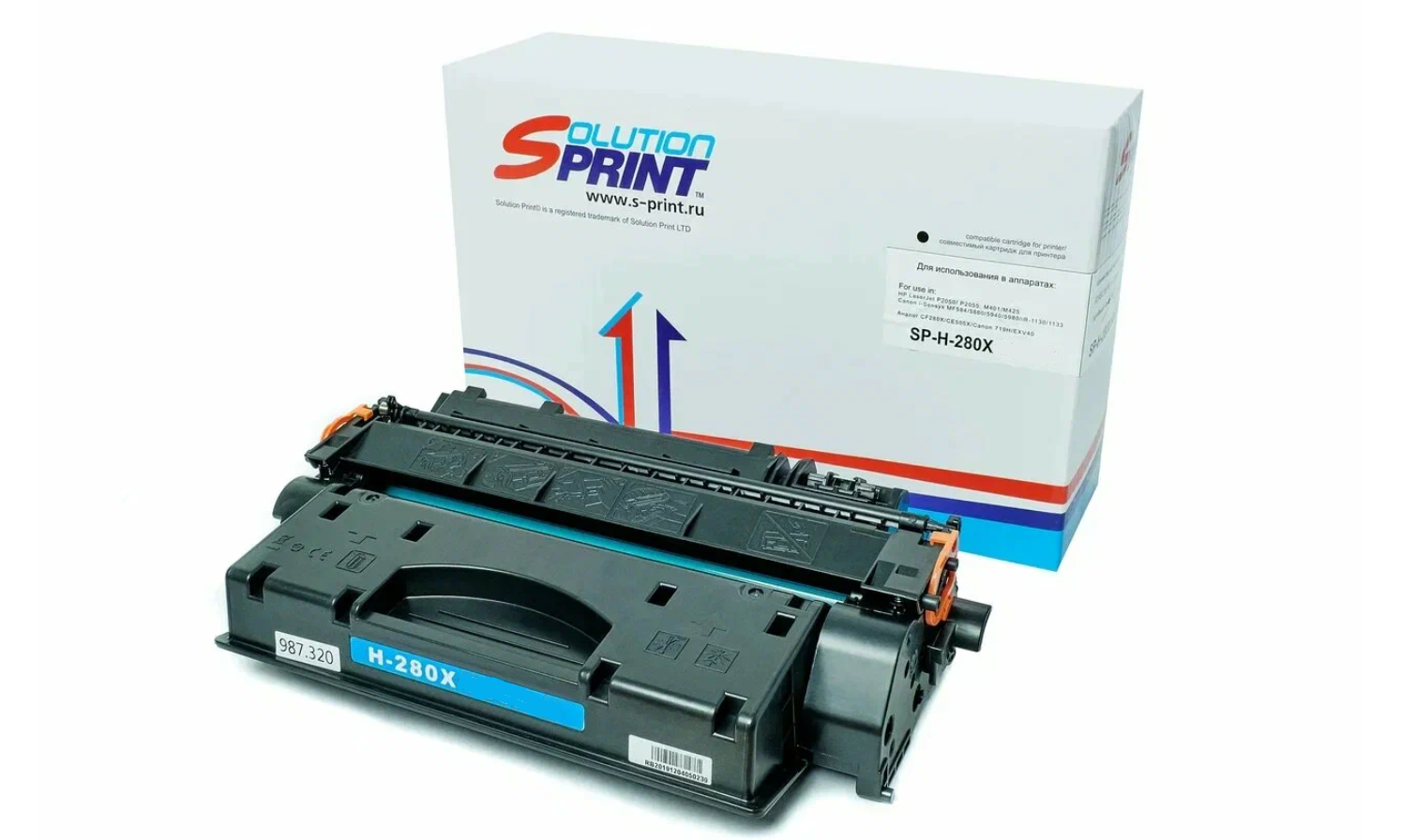 Картридж Sprint SP-H-280X (80X)/ 505X (05X) U для HP и Canon