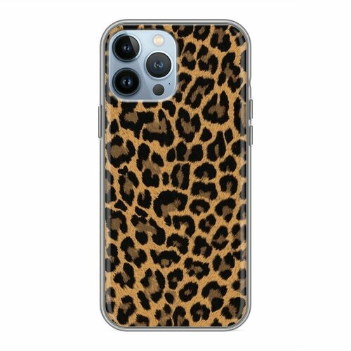 Дизайнерский силиконовый чехол для Iphone 13 Pro Max Леопард узор дизайнерский силиконовый чехол для oppo a15 леопард узор