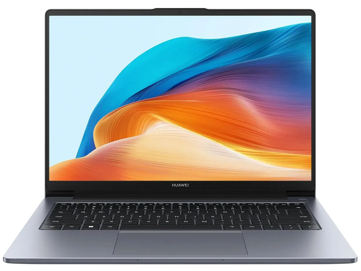 Ноутбук Huawei MateBook D 14 2024 MDF-X Space Gray 53013XFP (14", Core i5 12450H, 16 ГБ/ SSD 512 ГБ, UHD Graphics) Серый