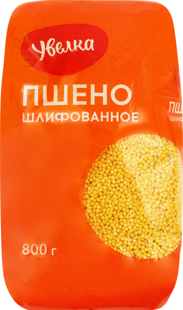 Пшено увелка шлифованное, 800г