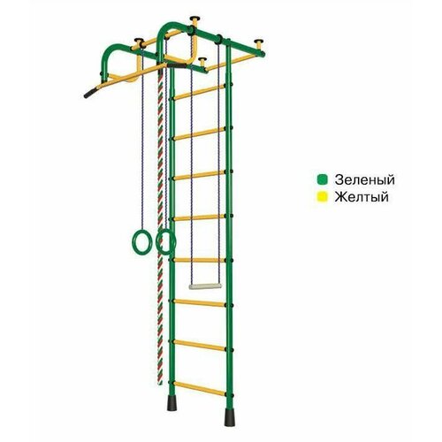 детский спортивный комплекс пионер с5с зелёно жёлтый ДСК Пионер 1М зелёно/жёлтый