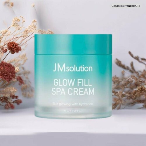 Увлажняющий крем-гель СПА-уход для лица JMSOLUTION GLOW FILL SPA CREAM, 70 мл