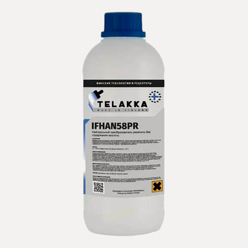 Изображение товара Нейтральный преобразователь ржавчины для арматуры без смывания без содержания кислоты TELAKKA IFHAN 1л