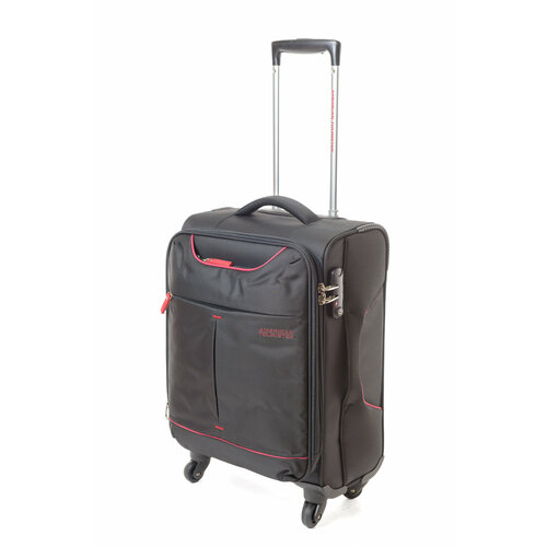 Чемодан American Tourister, 36 л, размер S, черный