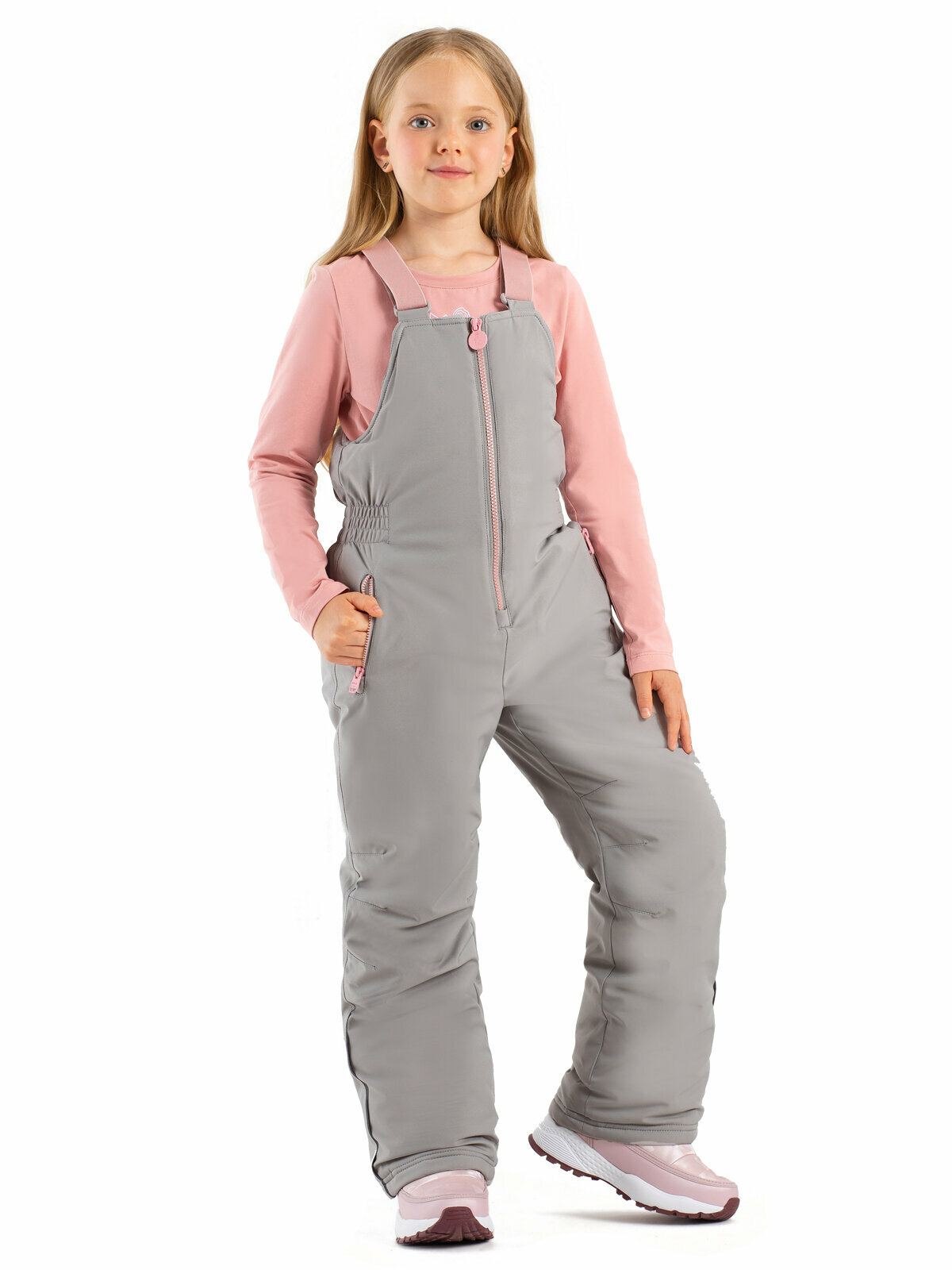 Брюки утеплённые Kapika размер 116  серый