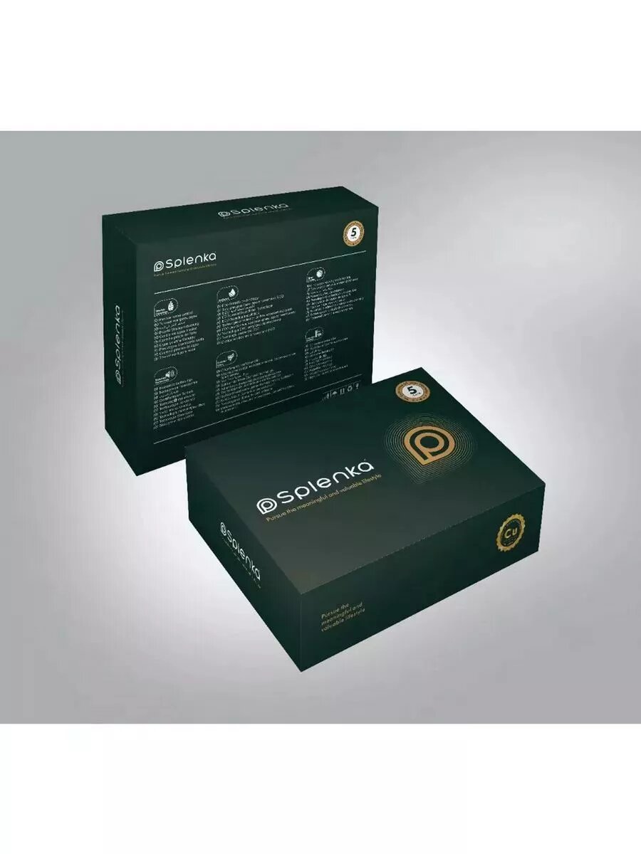 Тропический душ Splenka S451.50, круглый, диаметр 25 см, хром — фото 1