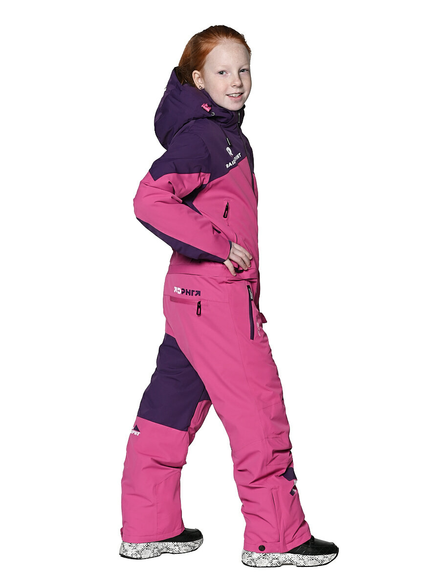 Комбинезон утеплённый RAIDPOINT размер 158, , малиновый — фото 1