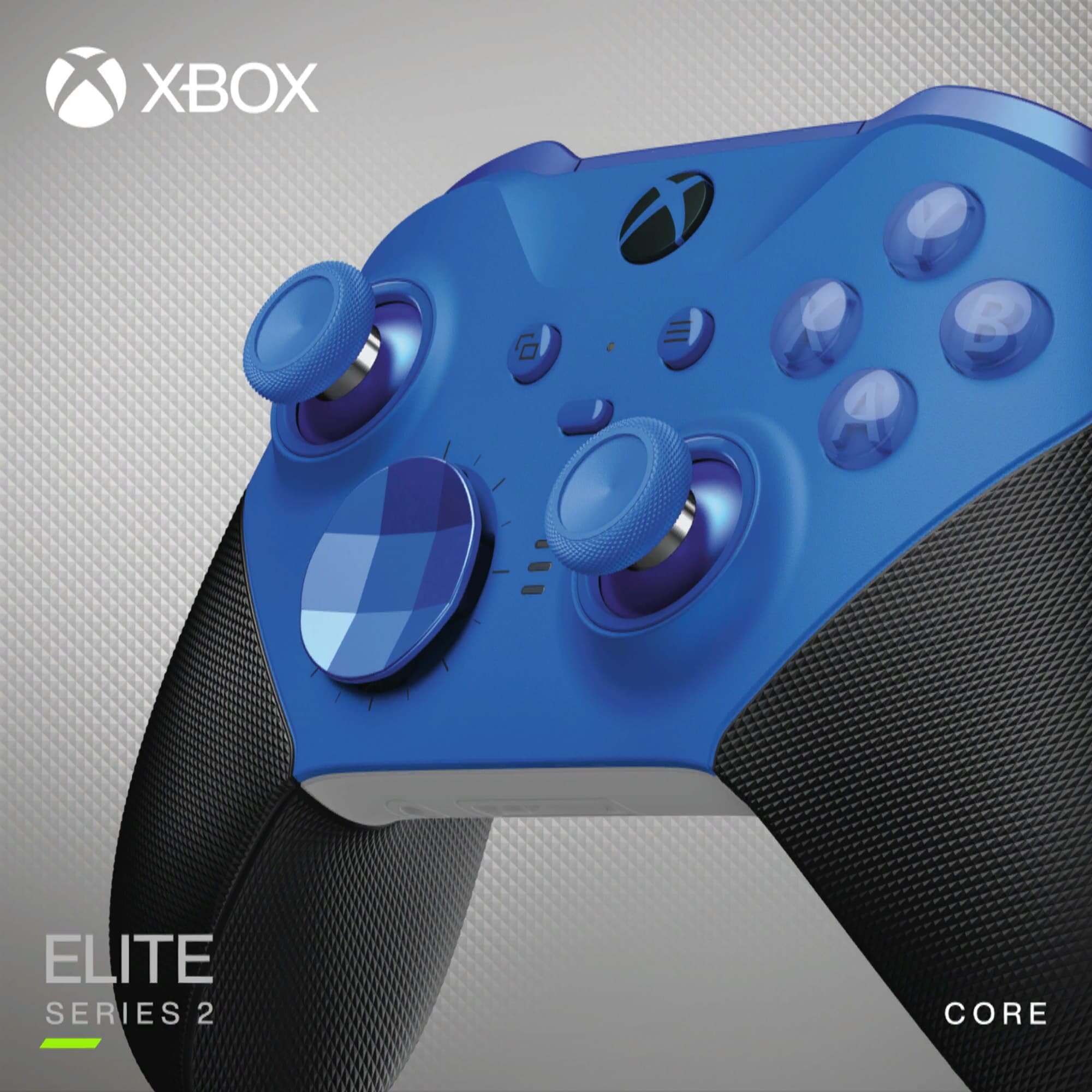 Геймпад Microsoft Xbox Elite Wireless Controller Series 2 Core Blue, синий — фото 1