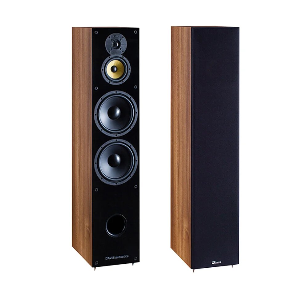 Акустическая система Davis Acoustics Balthus 90 walnut напольная, трехполосная