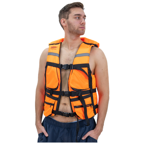 фото Спасательный жилет мастер лодок таймень pro, размер xxl, 90 кг, оранжевый