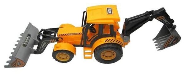 Трактор инерционный игрушечный арт 8766-1