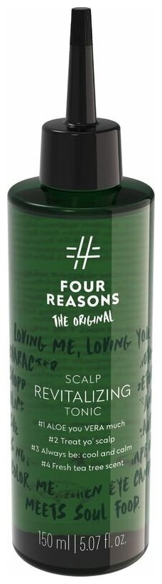 Восстанавливающий и освежающий тоник для кожи головы Four Reasons Original Scalp Revitalizing Tonic 150 мл