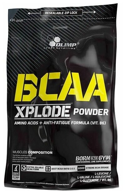 Olimp Nutrition, BCAA Xplode (1000 г) (фруктовый пунш)