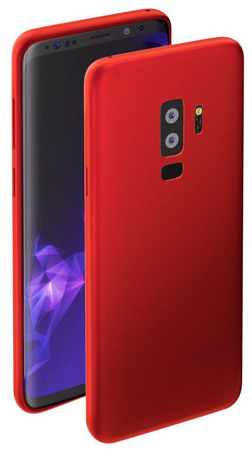 Клип-кейс Deppa Silk для Samsung Galaxy S9+ Red