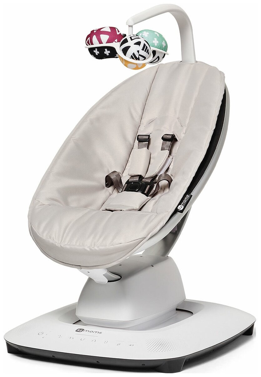 Кресло-качалка 4moms mamaRoo New серебро