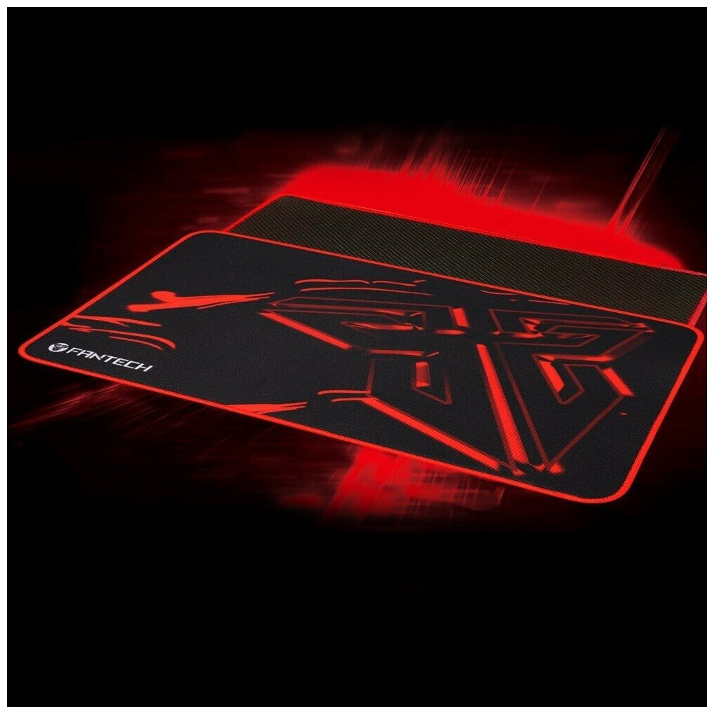 Нескользящий коврик MP80 для игровой мыши с регулируемой скоростью, размер: 800*300*3 мм - черный с красным
