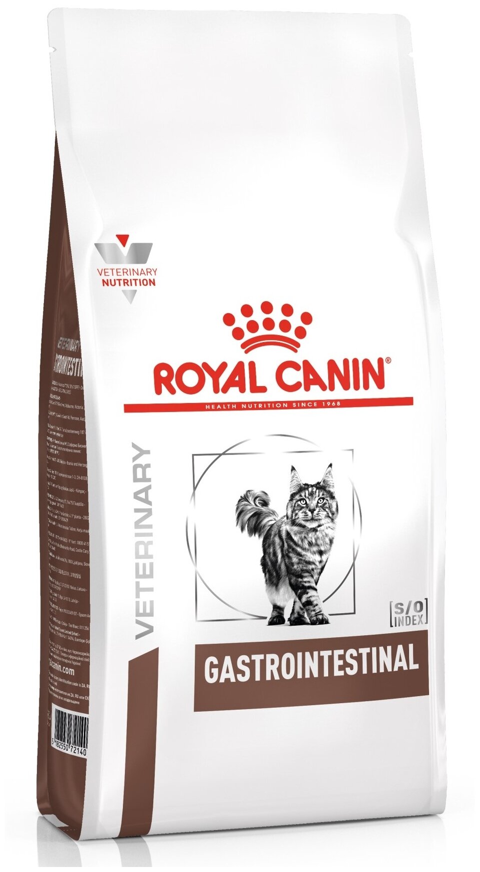 Сухой корм для кошек Royal Canin Gastro Intestinal GI32, при проблемах с ЖКТ 2 шт. х 400 г - фотография № 1