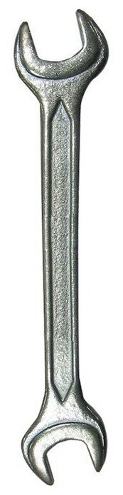 фото Ключ гаечный Biber 90606 рожковый, кованый, оцинкованный 12х14 мм