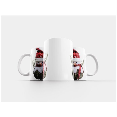 фото Кружка "снеговик, изолированный, зима" 320 мл lotsprints