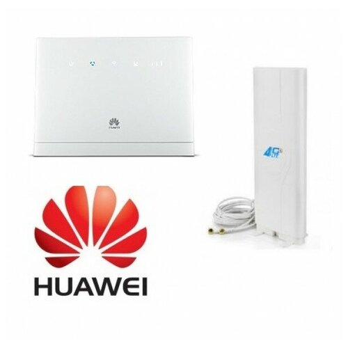 Huawei b315 с Комнатной антенной MIMO 3G/4G/LTE комплект интернета 3g 4g huawei b315 c антенной zong 2х20dbi медь