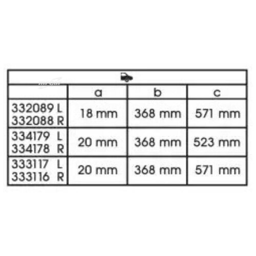фото Kyb 332089 332 089_амортизатор задний левый газовый d18mm\ toyota corolla 1.3 12v 97-01