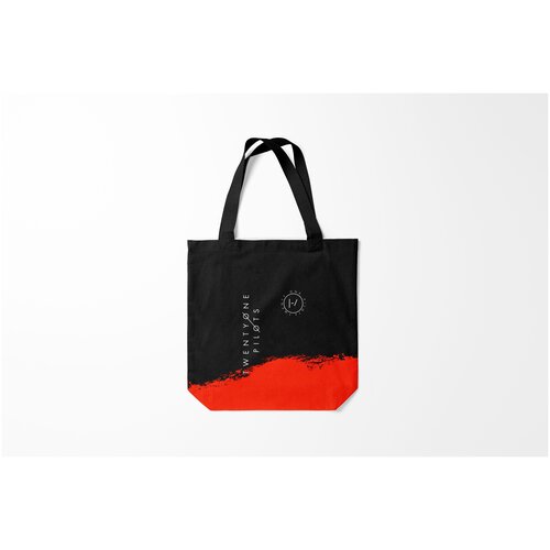 фото Сумка-шоппер / 40х40 см / рок / twenty one pilots top burnettie