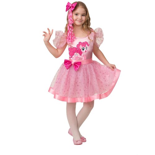 Карнавальный костюм Батик Пинки Пай размер 128-64 карнавальный костюм пинки пай платье заколка волосы р 30 рост 116 см