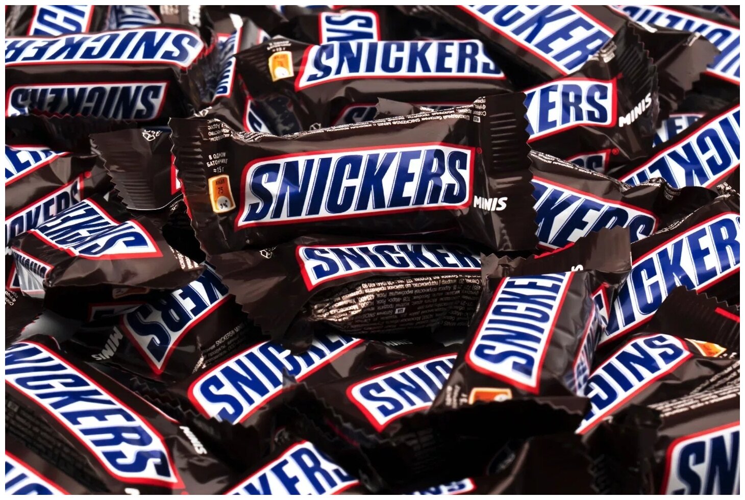 Шоколадный батончик Snickers Minis 1кг - фотография № 8