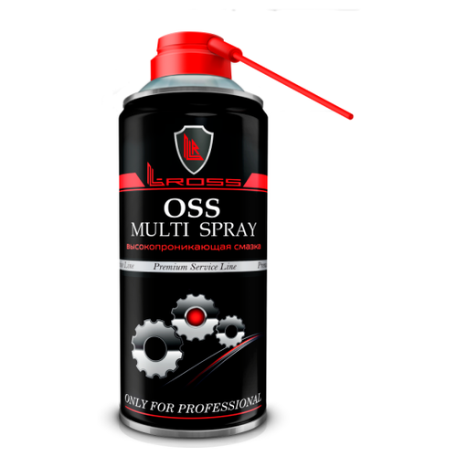 Смазка многоцелевая высокопроникающая l-ross OOS Multi Spray 210 (WD 40)