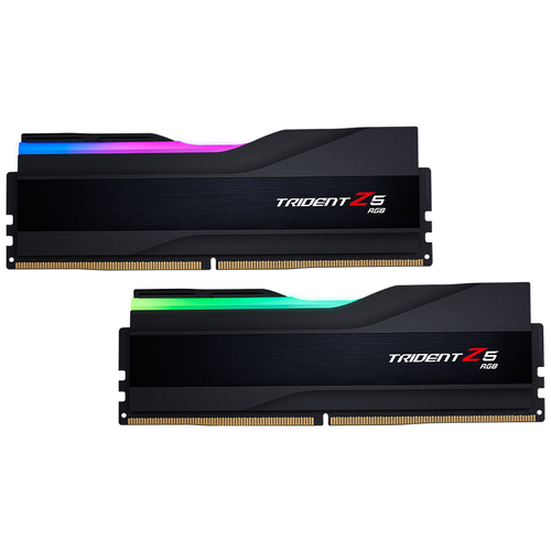 Модуль памяти DDR5 32GB (2*16GB) G.Skill F5-6400J3239G16GX2-TZ5RK Trident Z5 RGB black PC5-51200 6400MHz CL32 heatsink 1.4V